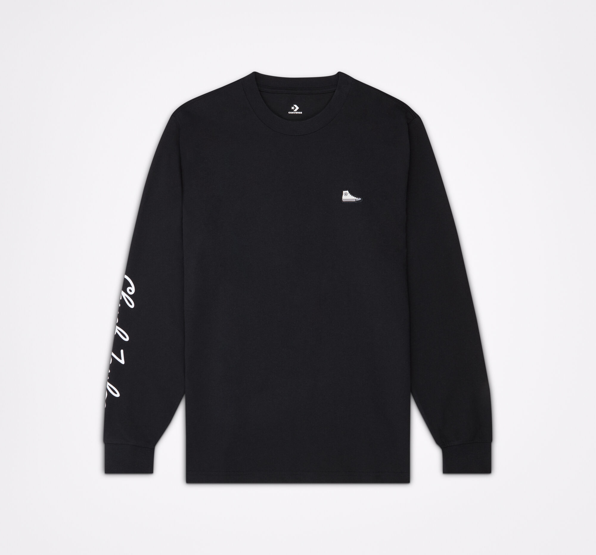converse garage patch long sleeve
