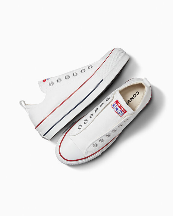 Converse Women's Chuck Taylor All Star Lift Slip-On, Size: 11, White