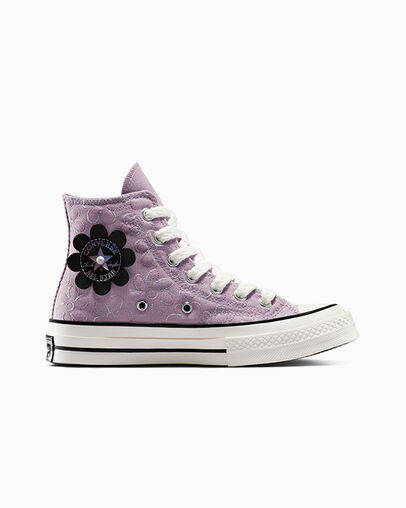 Chuck 70 Gradient Flowers Orchid Dust/Egret/Black, Outer Side View