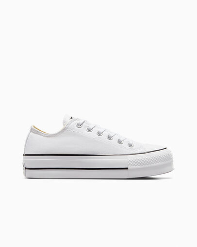 Chuck Taylor All Star Platform Low Top White/Black/White