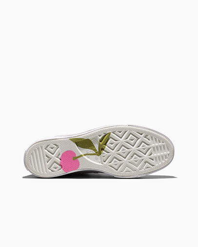 Chuck Taylor All Star Cherry Blossoms Light Grey/White/Black, Outsole View
