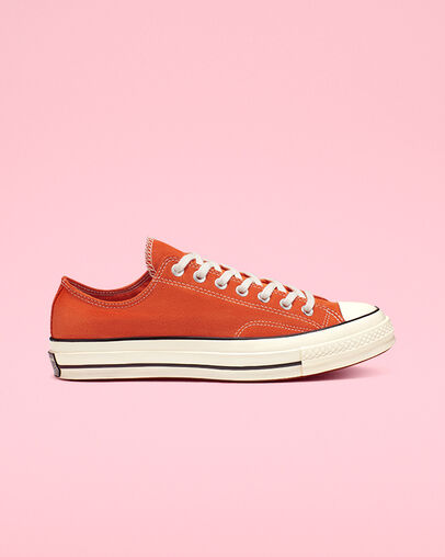 Suede Chuck 70 Campfire Orange/Black/Egret