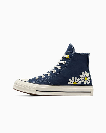 Chuck 70 Floral Navy/Egret/Dandy Lion, Inner Side View