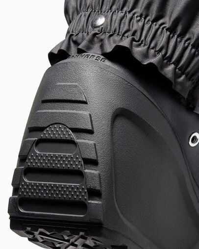 Converse x Martine Ali Chuck 70 De Luxe Wedge Black/Black/Black, Detail Angle View