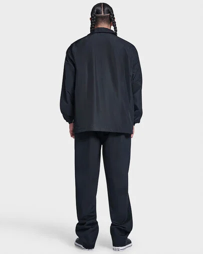 Andover Coach Jacket Black, Detail View