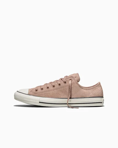 Chuck Taylor All Star Suede Dried Earth Brown/Black/Egret, Inner Side View