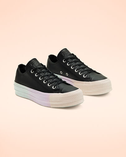 Intergalactic Fade Chuck Taylor All Star Platform Black/White/Polar Blue