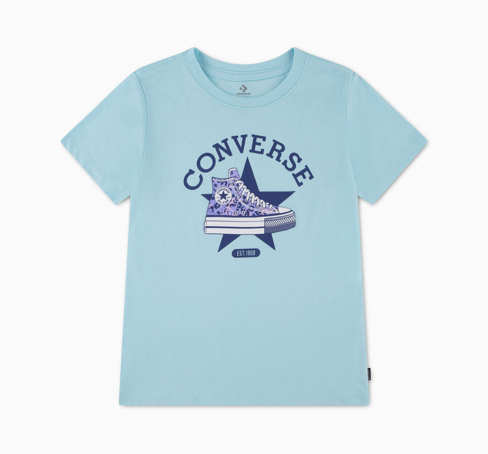 Sneaker Graphic T-Shirt Rained Out Blue