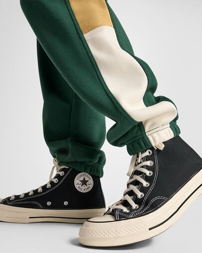 Retro Knit Sweatpants Green Envy