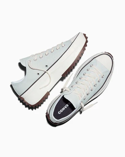 Run Star Hike Platform Canvas Fossilized/White/Black