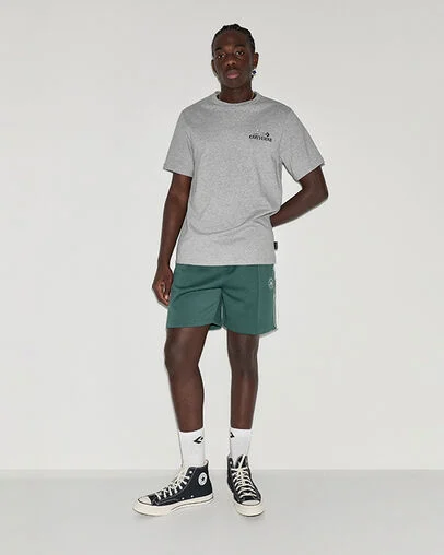 Converse Tacos T-Shirt Vintage Grey Heather, Full Body View