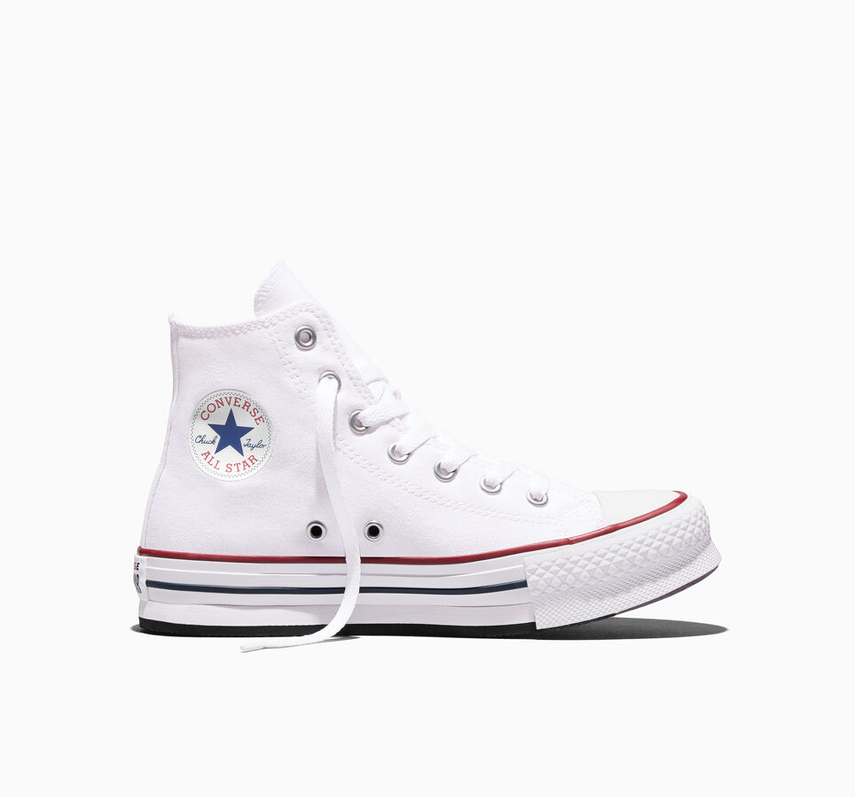 Chuck Taylor All Star EVA Lift Platform Canvas White/Garnet/Navy