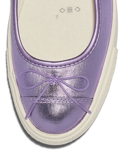 Chuck Taylor All Star Dainty Ballerina Metallic Lilac Metallic/Egret