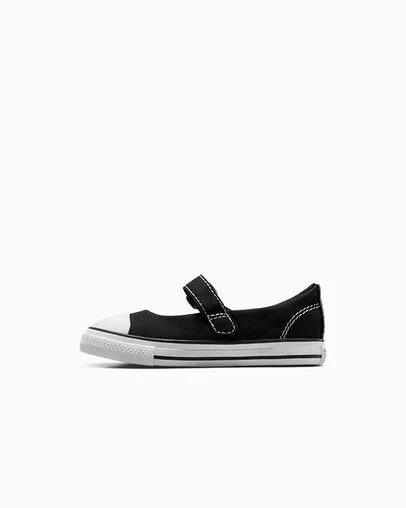 Chuck Taylor All Star Dainty Mary Jane Black/White/Black, Inner Side View