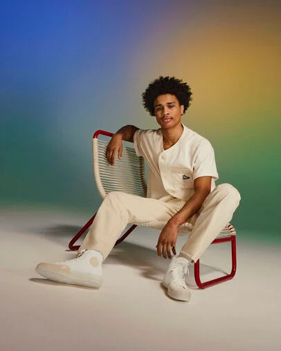 Chuck 70 Marquis Vintage White/Natural Ivory, Detail Angle View