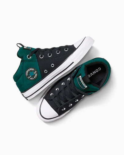 Chuck Taylor All Star Axel Jaded Teal/Black/White, Angled View