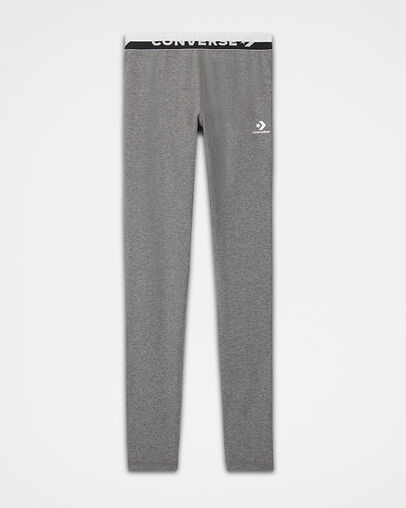 Wordmark Leggings Mason Heather