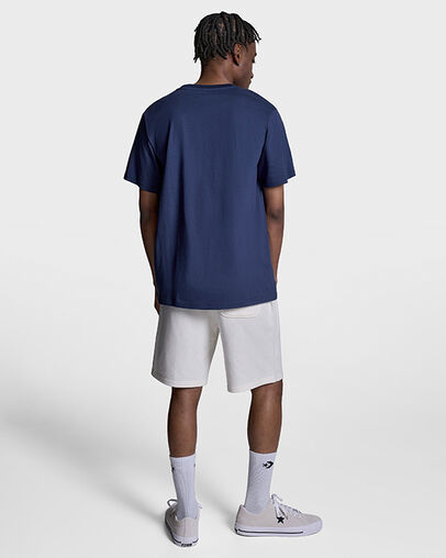 Chuck Taylor All Star Patch T-Shirt Navy, Detail View