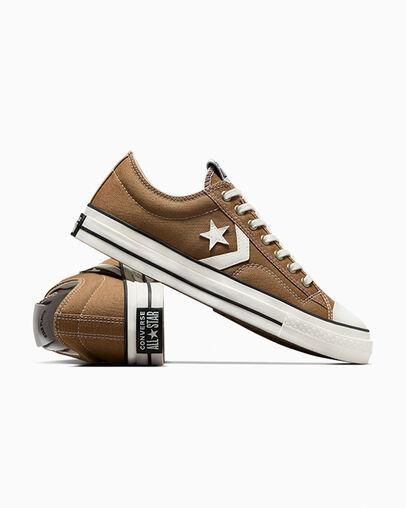 Premium Canvas Star Player 76 Hot Tea/Vintage White/Black, Detail Angle View