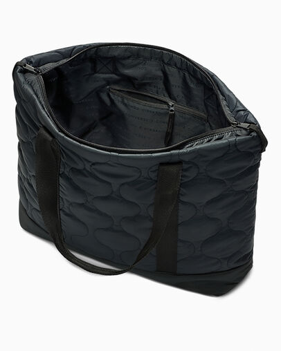Quilted Tote Bag Converse Black, Detail View