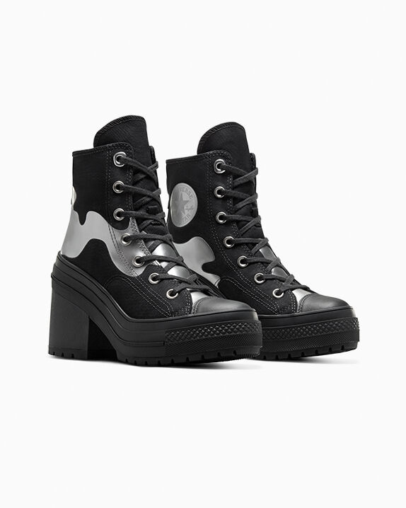 Chuck 70 De Luxe Heel Chrome Unisex High Top Shoe. Converse.com