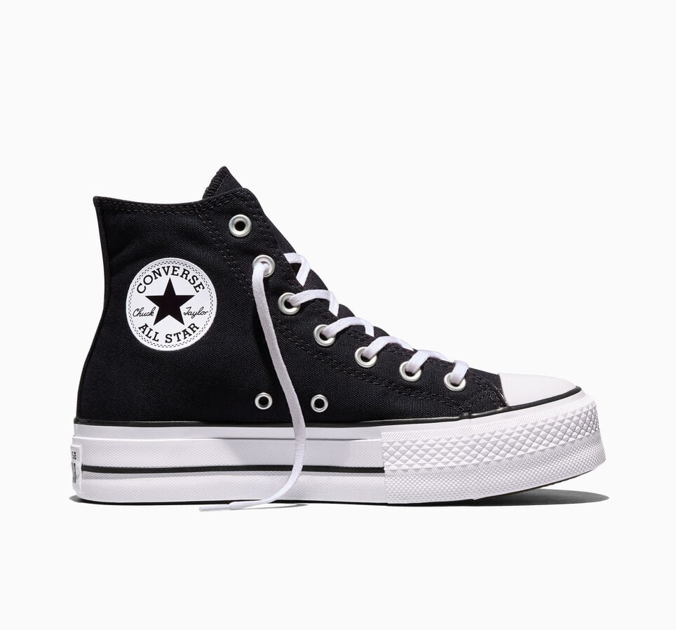 Chuck Taylor All Star Lift Platform Canvas Black/White/White