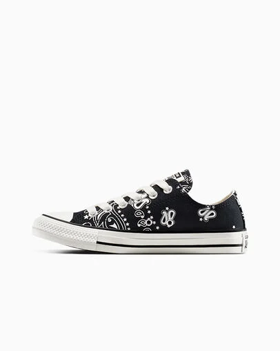 Chuck Taylor All Star Paisley Black/Egret/Black, Inner Side View