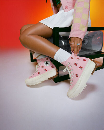 run star hike converse floral