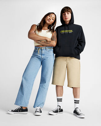 Chuck Taylor All Star Canvas Black, Outer Side View