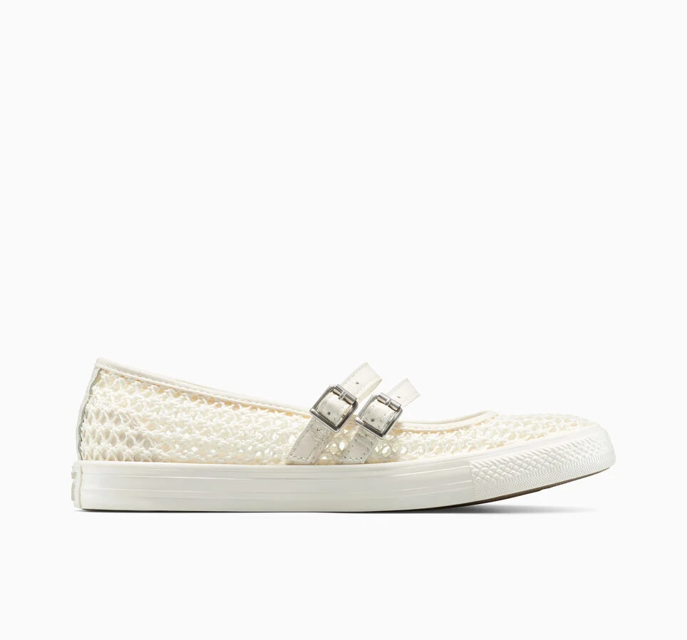 Chuck Taylor All Star Dainty Mary Jane Knit Egret/Papyrus/Egret