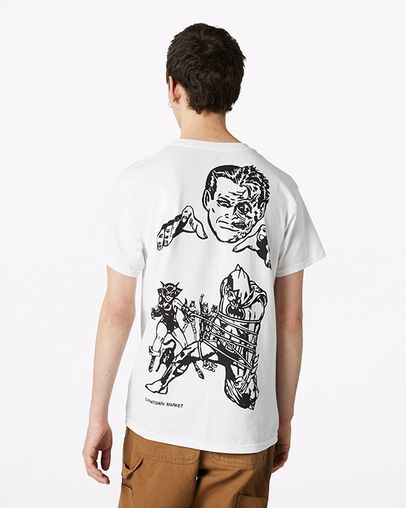 Converse x Batman x Chinatown Market Short Sleeve White