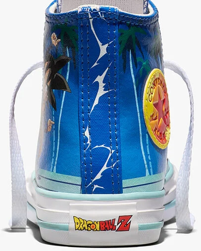 Converse Chuck Taylor All Star x Dragon Ball Z Fusion Leisure Time/White/Lapis Blue, Detail Angle View