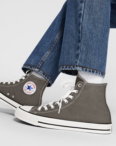Chuck Taylor All Star Canvas Charcoal, Reflective View