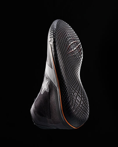 All Star Pro BB High Top Black/Bold Mandarin