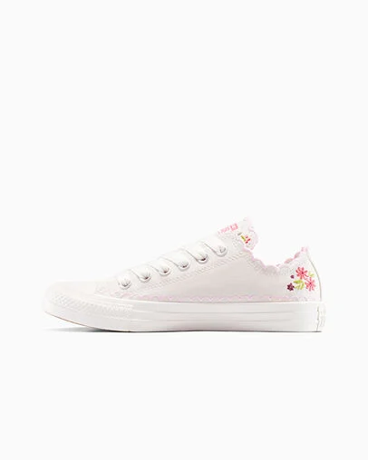 Chuck Taylor All Star Embroidered Flowers Vintage White/Sugar Berry, Inner Side View
