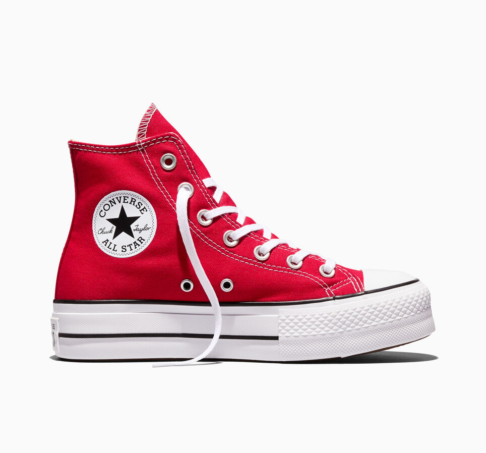 Chuck Taylor All Star Lift Platform Canvas Red/White/Black