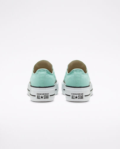 Seasonal Color Platform Chuck Taylor All Star Ocean Mint/White/Black