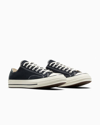 Chuck 70 Canvas Black/Black/Egret, Outer Side View