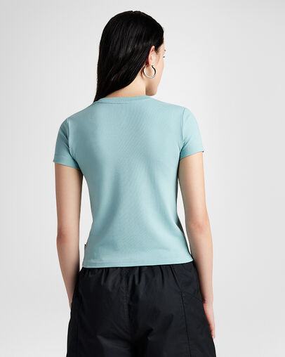 Cropped T-Shirt Vernal Pool, Back View