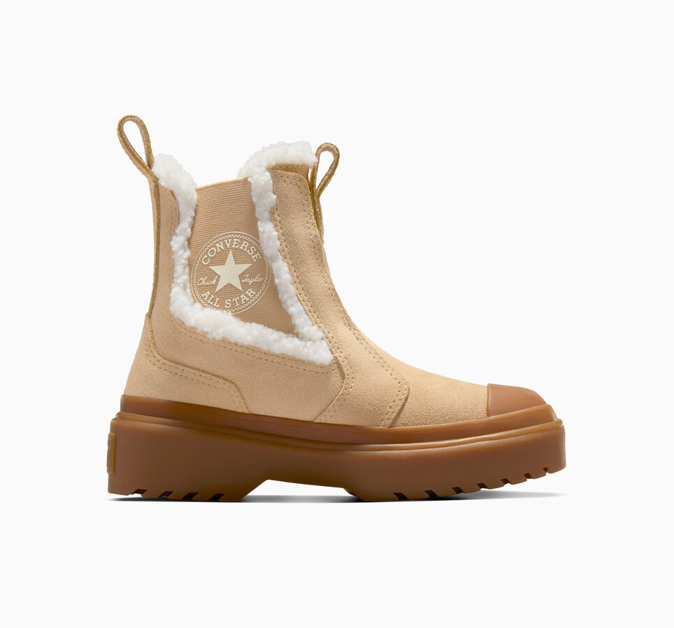 Chuck Taylor All Star Chelsea Lugged Suede Warm Quarry/Egret/Gum