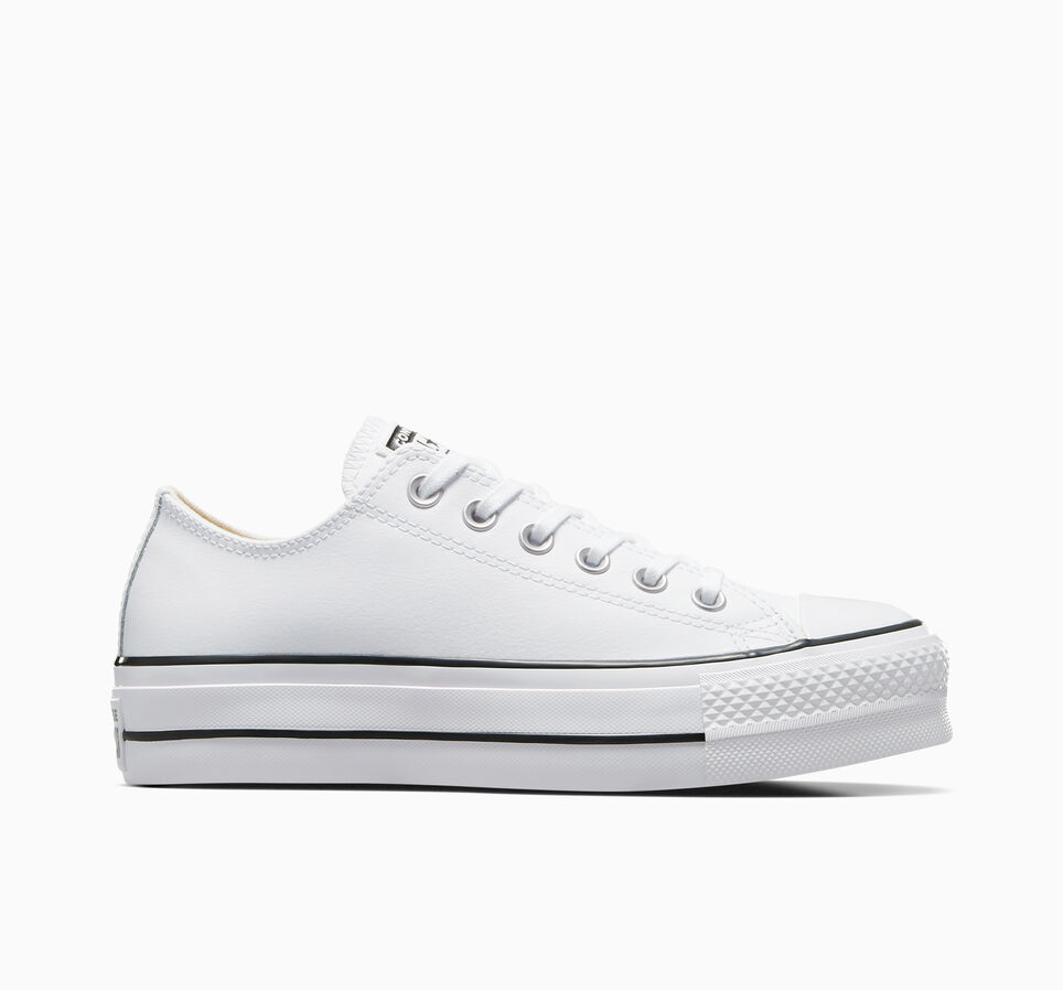 Chuck Taylor All Star Lift Platform Leather White/Black/White