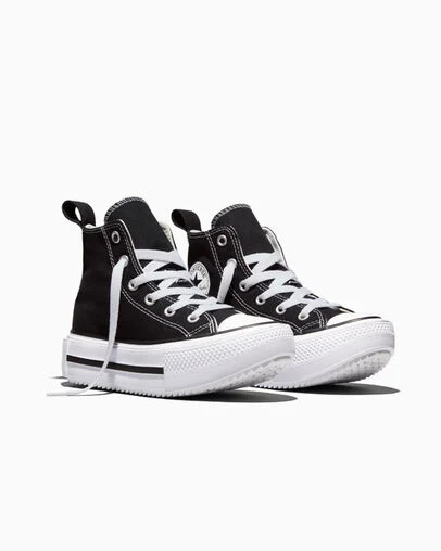 Chuck Taylor All Star Lift Double Stack Platform Shine Black/White/Egret