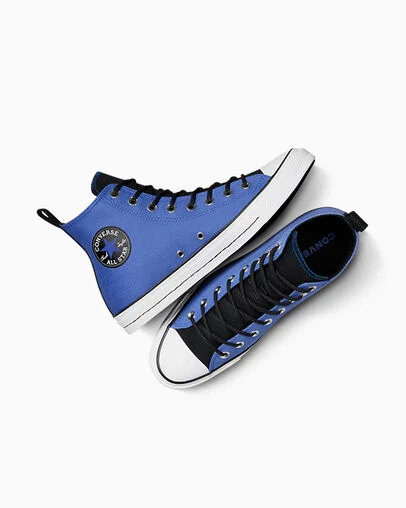 Chuck Taylor All Star Vintage Athletic Ancestral Blue/Black/White, Angled View