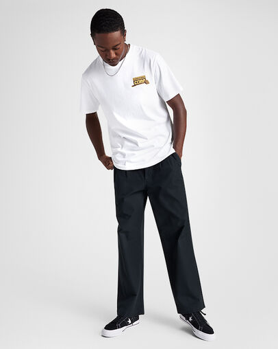 CONS Wasp T-Shirt White, Full Body View