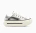 Chuck Taylor All Star Lift Double Stack Platform Metallic Silver/Egret/Black
