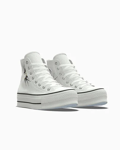 Custom Chuck Taylor All Star Lift Platform Wedding By You