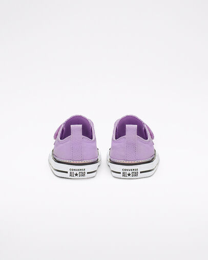 Mars Raver Hook and Loop Chuck Taylor All Star Lilac Mist/White/Black