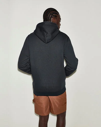 Chuck Taylor Patch Pullover Hoodie Converse Black, Detail View