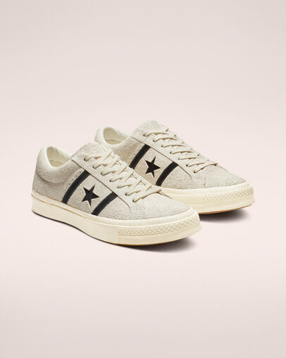 One Star Academy Low Top Egret/Black/Egret