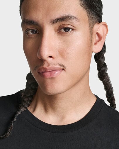 Shark Comic T-Shirt Black, Detail View